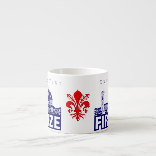 イタリア,フィレンツェの味 エスプレッソカップ (正面)