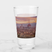 イタリア,フィレンツェの夕日 タンブラーグラス (裏面)
