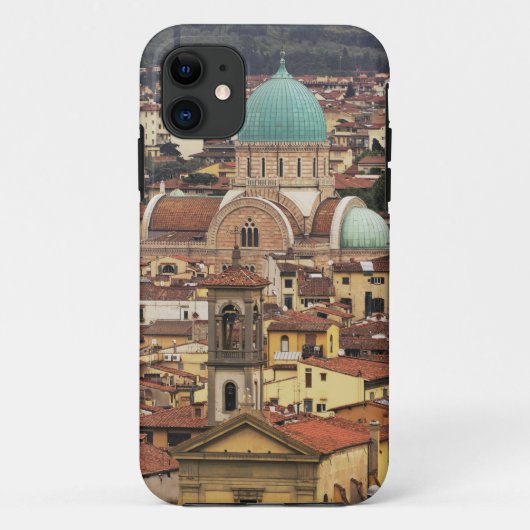 イタリア フィレンツェの広場からの眺め Case-Mate iPhoneケース (裏面)