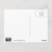 イタリア，フィレンツェの橋 ポストカード (裏面)