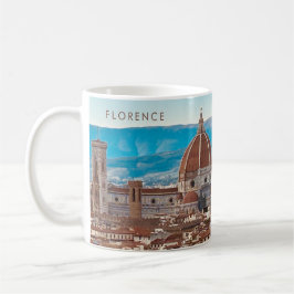 イタリア フィレンツェの風景 コーヒーマグカップ
