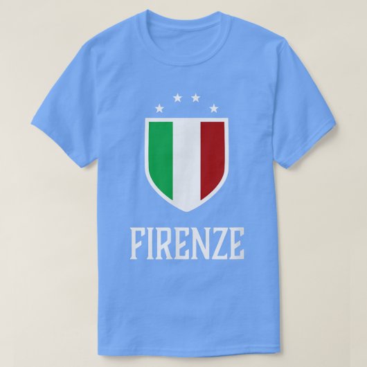 イタリア,フィレンツェイタリアン- Italia Tシャツ (デザイン正面)