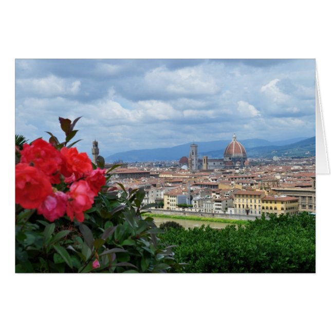 イタリア，フィレンツェ市 (正面横)