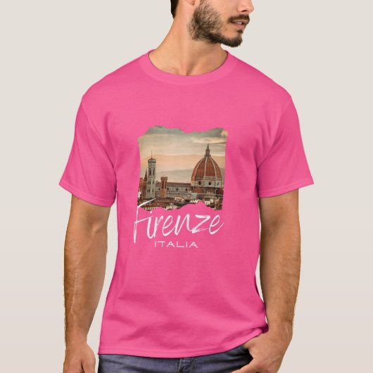 イタリア フィレンツェ お土産 フィレンツェ 1 Tシャツ (正面)