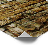 イタリア・フィレンツェ・ダビデ像ポスター ポスター (角)