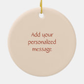 イタリア,フィレンツェ:ドゥオモ セラミックオーナメント (裏面)