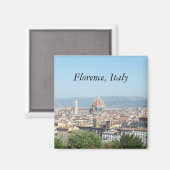 イタリア,フィレンツェ,ドゥオモ(英国) マグネット (正面/裏面)