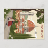 イタリア，フィレンツェ ポストカード (正面)