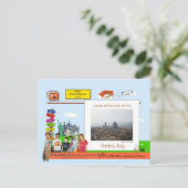 イタリア,フィレンツェ ポストカード (スタンド正面)