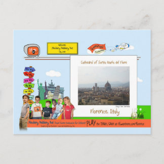 イタリア,フィレンツェ ポストカード