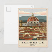 イタリア,フィレンツェ ポストカード (正面/裏面)