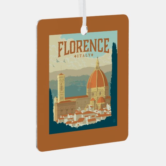 イタリア,フィレンツェ メタルオーナメント (正面右)