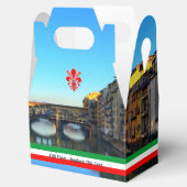 イタリア，フィレンツェ | Ponte Vecchio Themed 結婚's フェイバーボックス (オープン)