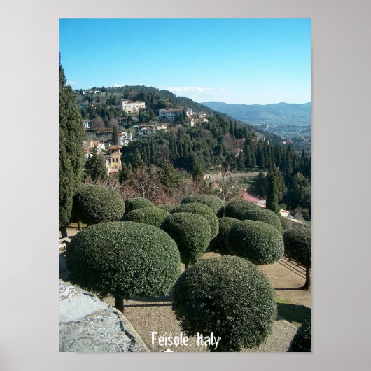イタリア，フェイソール ポスター (正面)