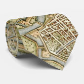 イタリア フェラーラの古地図 ネクタイ (ロール)