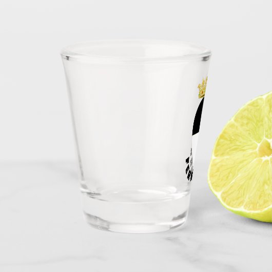 イタリア,フェラーラの紋章 ショットグラス (左)