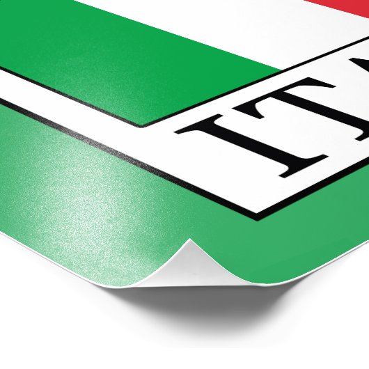 イタリア フォトプリント            (角)