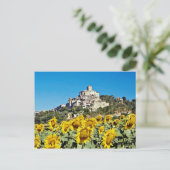 イタリア・フラワーズ、ウンブリア・ナルニの丘の町 ポストカード (スタンド正面)