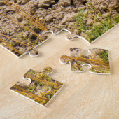 イタリア，フランシヘナ経由のトスカーナの風景 ジグソーパズル (側面)