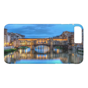 イタリア·フローレンスのポンテ·ベッキオ·ブリッジ iPhone 8 PLUS/7 PLUSケース