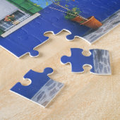 イタリア、ブラノ。近くのブラノのカラフルハウス ジグソーパズル (側面)