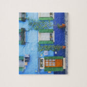 イタリア、ブラノ。近くのブラノのカラフルハウス ジグソーパズル (縦)