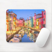 イタリア，ブラーノ島 マウスパッド (マウス)