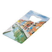 イタリア，ブラーノ クレジットカード栓抜き (裏面アングル)