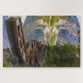 イタリア，ブレイズ湖の素晴らしい風景 ジグソーパズル (横)