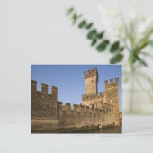 イタリア、ブレシア州、シルミオーネ。カステロ ポストカード (スタンド正面)