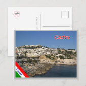 イタリア – プーリア – サレント – カストロ –  ポストカード (正面/裏面)