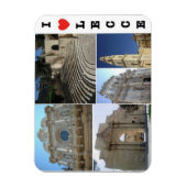 イタリア – プーリア – サレント – Lecce - I Love - マグネット (縦)
