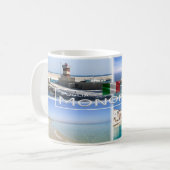 イタリア – プーリア – 独占 –  コーヒーマグカップ (正面左)