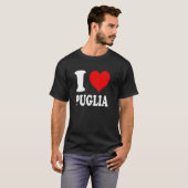 イタリア プーリャ州 愛してる Tシャツ (正面フル)