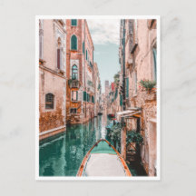イタリア ベネチアの運河 ヨーロッパの夏の旅行写真