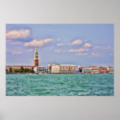 イタリア ベネチアの風景 写真 ポスター (正面)