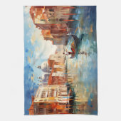 イタリア，ベネチア キッチンタオル (縦)