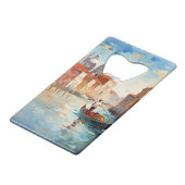 イタリア，ベネチア クレジットカード栓抜き (裏面アングル)