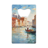 イタリア，ベネチア クレジットカード栓抜き (裏面)