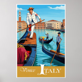 イタリア ベネチア ポスター