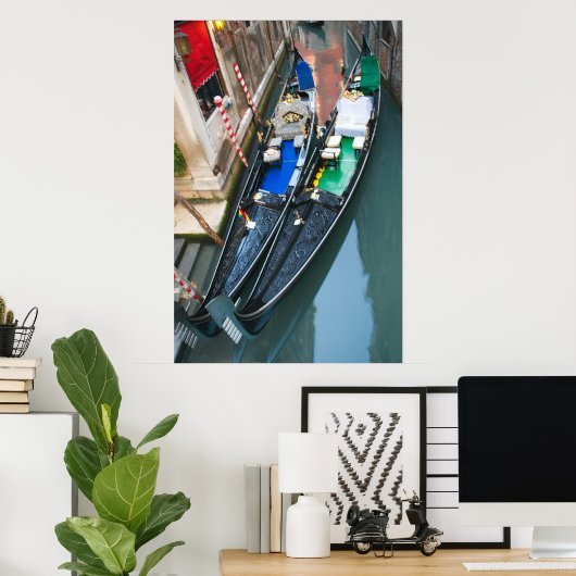 イタリア，ベネチア ポスター (ホームオフィス)