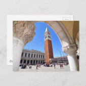 イタリア，ベネチア ポストカード (正面/裏面)