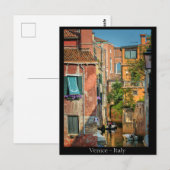 イタリア，ベネチア ポストカード (正面/裏面)
