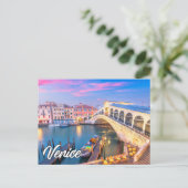 イタリア，ベネチア ポストカード (スタンド正面)