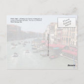 イタリア，ベネチア ポストカード (裏面)