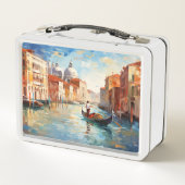 イタリア，ベネチア メタルランチボックス (裏面)