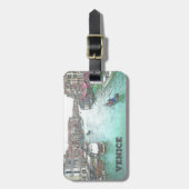 イタリア,ベネチア ラゲッジタグ (正面縦)