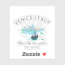 イタリア ベネチア 旅行のお土産 シール