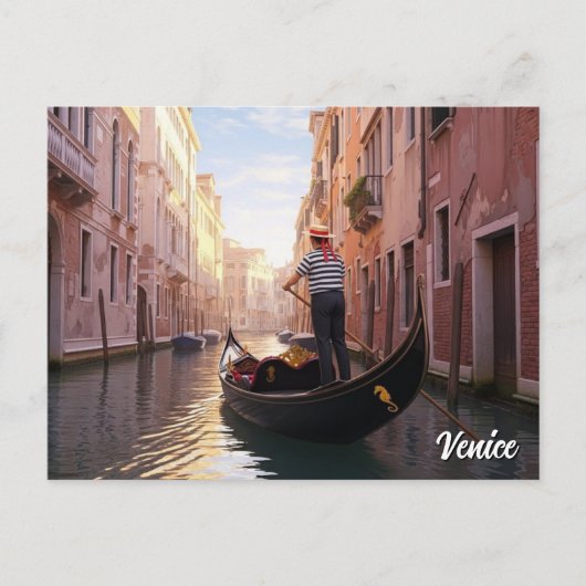 イタリア ベネチア 旅行 ポストカード (正面)