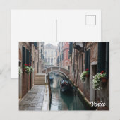 イタリア ベネチア 旅行 ポストカード (正面/裏面)